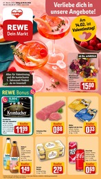 REWE Prospekt "Dein Markt" für Gütersloh, 28 Seiten, 09.02.2026 - 14.02.2026