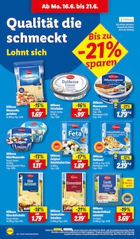 Mozzarella im Lidl Prospekt "LIDL LOHNT SICH" mit 63 Seiten (Bielefeld)