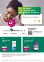 Apotheke Prospekt von mea - meine apotheke Duisburg mea - meine apotheke Prospekt: "Unsere Januar-Angebote", 4 Seiten, 01.01.2023 - 31.01.2023