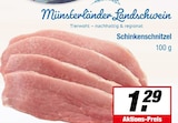 EDEKA Saerbeck - Schinkenschnitzel Angebot im Prospekt Schinkenschnitzel bei EDEKA im Saerbeck Prospekt für 1,29 €