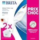 Carafe filtrante Aluna Calendar blanche 2 mois - BRITA en promo chez Carrefour Carafe filtrante Aluna Calendar blanche 2 mois - BRITA dans le catalogue Carrefour