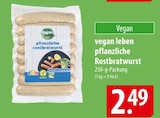 pflanzliche Rostbratwurst Angebote von vegan leben bei famila Nordost Gifhorn für 2,49 €