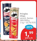 Chips von Pringles im aktuellen budni Prospekt