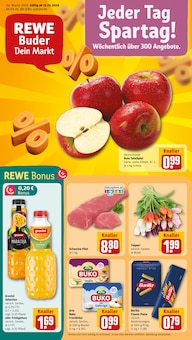REWE Prospekt Dein Markt mit 28 Seiten