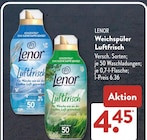 Aktuelles Weichspüler Luftfrisch Alpensee Angebot bei ALDI SÜD in Krefeld ab 4,45 €