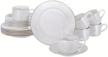 New-Bone-China-Porzellan-Serie „Glam Chic“ bei XXXLutz Möbelhäuser in Unna New-Bone-China-Porzellan-Serie „Glam Chic“ im Angebot bei XXXLutz Möbelhäuser Unna