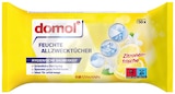 Feuchte Allzwecktücher von Domol für 0,89 € bei Rossmann im Angebot Feuchte Allzwecktücher von Domol im aktuellen Rossmann Prospekt