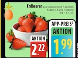 Erdbeeren im aktuellen E center Prospekt für 1,99 €