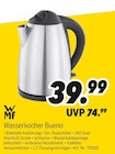 Wasserkocher Bueno bei MEDIMAX im Wernigerode Prospekt für 39,99 €