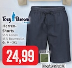 Herren-Shorts im Angebot bei Kaufhaus Stolz in Flensburg Herren-Shorts Angebote von Tony Brown by Stolz bei Kaufhaus Stolz Flensburg für 24,99 €