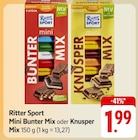 Mini Bunter Mix oder Knusper Mix Angebote von Ritter Sport bei EDEKA Ulm für 1,99 €