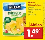 Netto Marken-Discount Lüdinghausen - Käsescheiben Angebot im Prospekt Käsescheiben bei Netto Marken-Discount im Lüdinghausen Prospekt für 1,49 €
