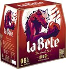 Bière rouge 8% vol. - LA BETE en promo chez Casino Supermarchés Blois à 5,20 €