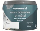 Peinture machine à teinter couleur - GoodHome - Castorama à Saint-Priest Peinture machine à teinter couleur - GoodHome en promo chez Castorama Saint-Priest à 42,90 €