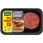 6 burgers du chef grillé 15% M.G. SOCOPA en promo chez Carrefour 6 burgers du chef grillé 15% M.G. SOCOPA dans le catalogue Carrefour