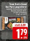 Aktuelles Das Pure Langzeitbrot Gemüse-Kichererbsen Angebot bei EDEKA in Osnabrück ab 1,79 €