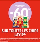 -60 % remise immédiate sur le 2ème sur toute les chips LAY'S à Intermarché dans Saint-Sulpice-de-Royan -60 % remise immédiate sur le 2ème sur toute les chips LAY'S à Intermarché dans Saint-Sulpice-de-Royan