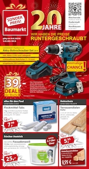Aktueller Sonderpreis Baumarkt Prospekt "… da wo die Schraube wohnt!" Seite 1 von 21 Seiten