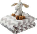 Ensemble plaid + peluche en promo chez Supermarchés Match Dunkerque à 7,49 €