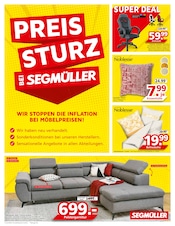 Aktueller Segmüller Prospekt mit Couch, "Preissturz", Seite 1