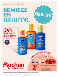 Prospectus Auchan Hypermarché à Descartes, "REMISES EN BEAUTÉ.", 57 pages, 17/06/2025 - 29/06/2025