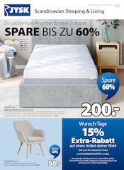 JYSK Landshut Prospekt der aktuellen Woche, gültig von 18.09.2026 bis 17.10.2026 Aktueller JYSK Landshut Prospekt "Ein großartiges Angebot für dein Zuhause - SPARE BIS ZU 60%" mit 17 Seiten