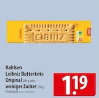 Bahlsen Leibniz Butterkeks Original oder weniger Zucker im Angebot bei famila Nordost in Neumünster Bahlsen Leibniz Butterkeks Original oder weniger Zucker Angebote bei famila Nordost Neumünster für 1,19 €