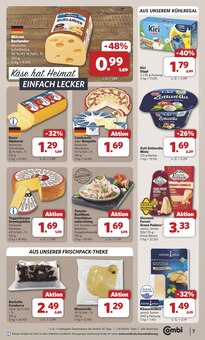 Käse im combi Prospekt "Markt - Angebote" mit 36 Seiten (Osnabrück)
