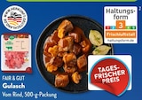 Gulasch Angebote von FAIR & GUT bei ALDI SÜD Lörrach