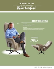 Aktueller Polstermöbel Fischer Prospekt mit Relaxsessel, "EXTREM SPARTAGE", Seite 24