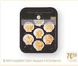 Mini-coquilles Saint-Jacques à la bretonne en promo chez Monoprix Rennes à 7,50 €