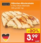 Aktuelles Hähnchen-Minutensteaks Angebot bei Netto Marken-Discount in Heilbronn ab 3,99 €
