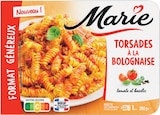 Torsades à la Bolognaise - Marie dans le catalogue Intermarché Hyper