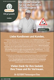 Supermarkt Prospekt von GLOBUS in Ebermannstadt Aktueller GLOBUS Supermarkt Prospekt für Ebermannstadt: Aktuelle Angebote mit 32} Seiten, 28.07.2025 - 02.08.2025