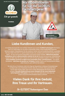 GLOBUS Prospekt Aktuelle Angebote mit 32 Seiten
