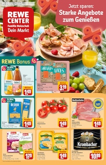 Aktueller REWE Prospekt "Dein Markt" für Krefeld Aktueller REWE Prospekt für Krefeld mit Seiten