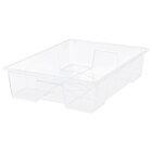 Box transparent 78x56x18 cm/55 l bei IKEA im Duisburg Prospekt für 7,99 €