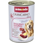 Animonda GranCarno Adult Sensitive Rind + Kartoffeln 400 g im Angebot bei Zookauf in Kaarst Animonda GranCarno Adult Sensitive Rind + Kartoffeln 400 g Angebote von Animonda bei Zookauf Kaarst für 1,59 €