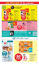 Promos Café dans le catalogue "SUPER U" de Super U Café en promo dans le catalogue Super U à la page 21