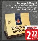 Kaffeepads Angebote von Dallmayr bei EDEKA Herne für 2,22 €