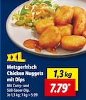 Metzgerfrisch Chicken Nuggets mit Dips im aktuellen Lidl Prospekt