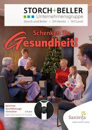 Storch und Beller & Co. GmbH Prospekt "Schenken Sie Gesundheit!" für Karlsruhe, 6 Seiten, 13.11.2024 - 31.01.2025