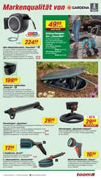 Gardena Angebot im aktuellen toom Baumarkt Prospekt auf Seite 9