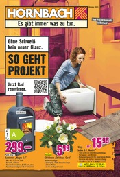 Aktueller Hornbach Baumarkt Prospekt in Zimmern und Umgebung, "Ohne Schweiß kein neuer Glanz." mit 35 Seiten, 27.09.2023 - 24.10.2023