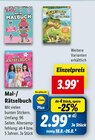 Mal-/Rätselbuch bei Lidl im Prospekt "" für 2,99 €