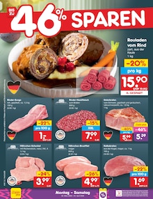 Hackfleisch im Netto Marken-Discount Prospekt "Aktuelle Angebote" mit 61 Seiten (Rostock)