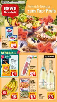 Pizza im aktuellen REWE Prospekt (Münster) Pizza im REWE Prospekt "Dein Markt" mit 18 Seiten (Münster)
