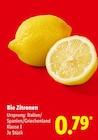 Bio Zitronen im Angebot bei Lidl in Buchholz Bio Zitronen Angebote bei Lidl Buchholz für 0,79 €