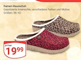 Damen-Hausschuh Angebote bei GLOBUS Leipzig für 19,99 €