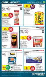 Prix et réduction Saumon Fumé dans le prospectus Intermarché Super en cours Offre Saumon Fumé dans le catalogue Intermarché Super du moment à la page 19
